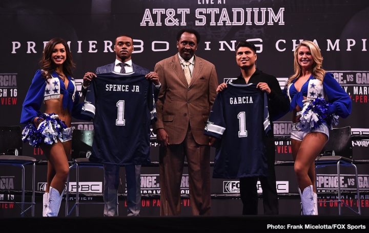 Image: Errol Spence vs. Mikey Garcia Los Angeles press conference quotes & photos