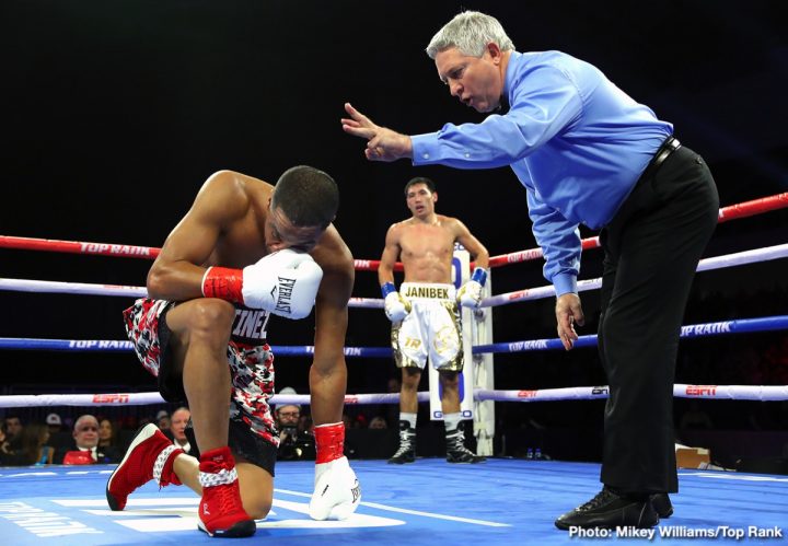 Image: Alimkhanuly stops Martinez; Commey defeats Chaniev - RESULTS