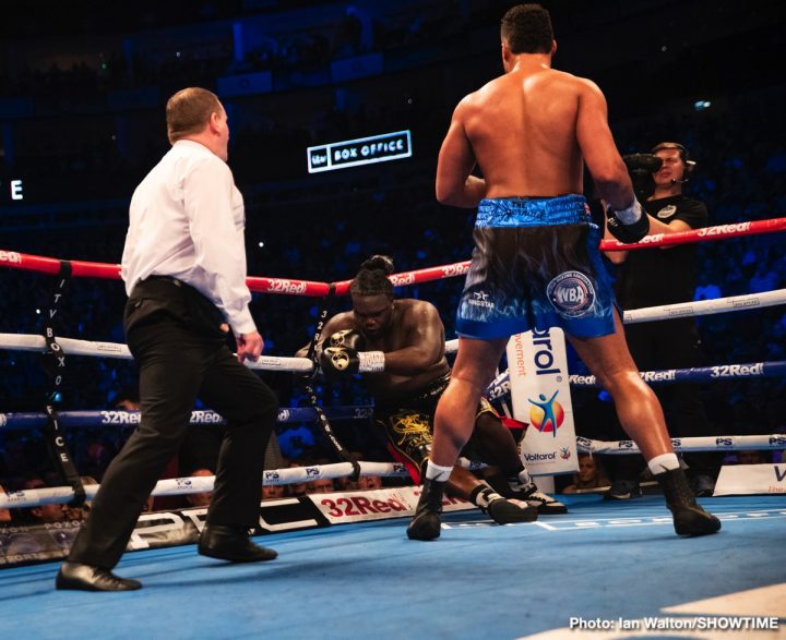 Image: Joe Joyce stops Bermane Stiverne - RESULTS