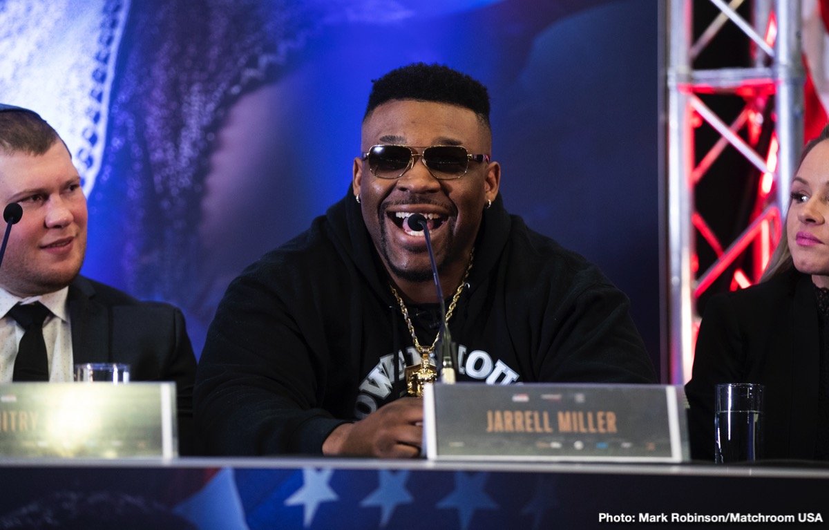 Image: Jarrell Miller sees fight with Tyson Fury happening