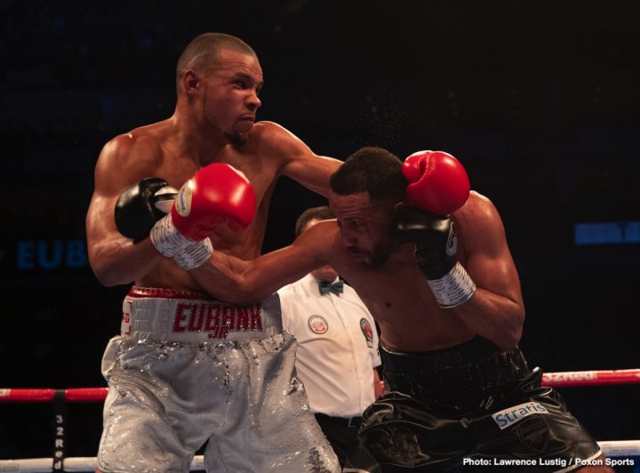 Image: Chris Eubank Jr.: "Now I'm coming for all the other belts in the Super-Middle division!"