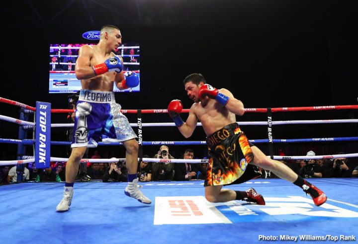 Image: Teofimo Lopez destroys Diego Magdaleno - RESULTS