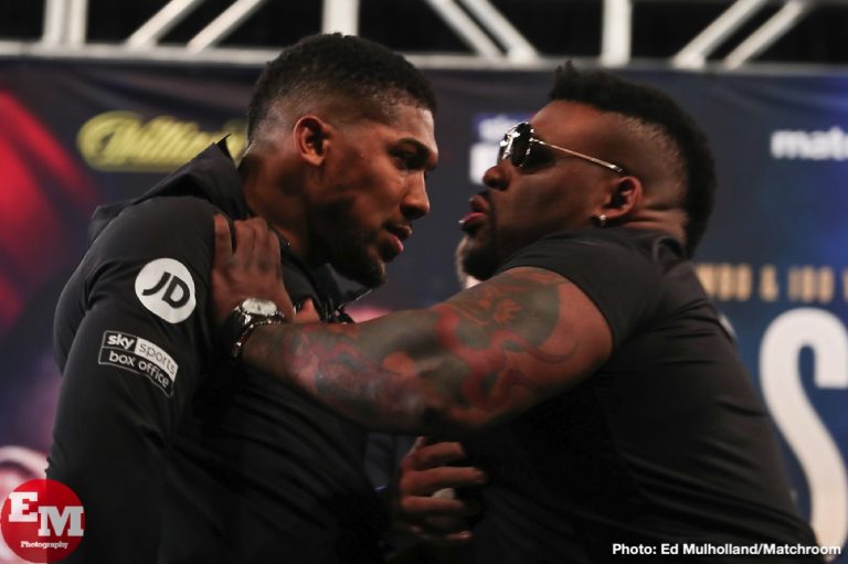 Image: Jarrell Miller riles up Anthony Joshua, says Wilder puts him in grave