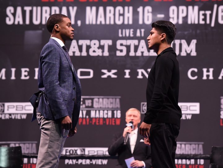 Image: Mikey Garcia: 'I don't see Errol Spence as a big monster'