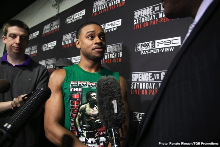 Image: Errol Spence Jr. vs. Shawn Porter happening next says WBC