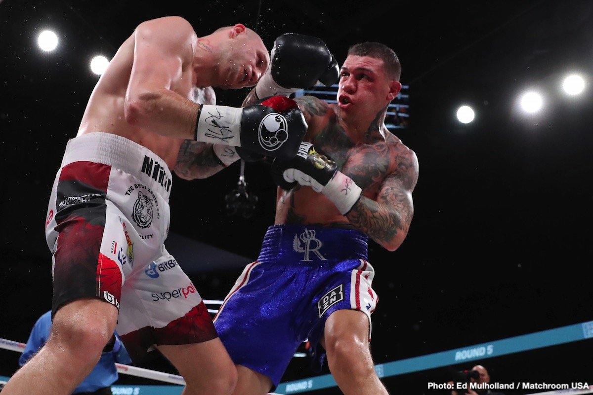 Image: Gabriel Rosado reacts to Daniel Jacobs calling him out