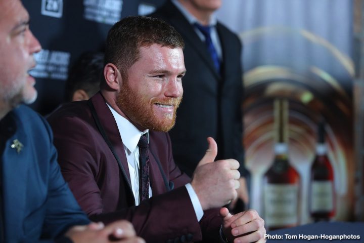 Image: Canelo looking powerful training for Jacobs fight