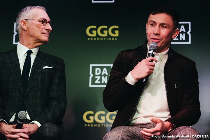 Image: WATCH LIVE: Gennady Golovkin DAZN Press Conference Live Stream