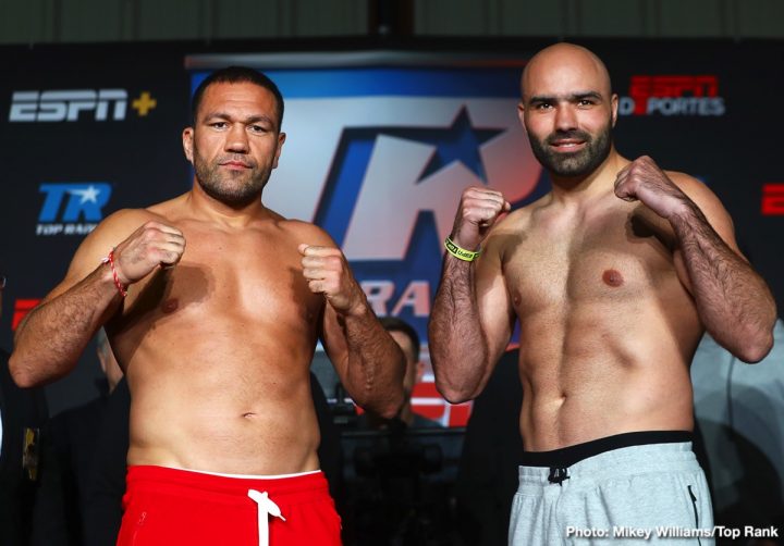 Image: Pulev vs Dinu: ESPN Weights & Photos