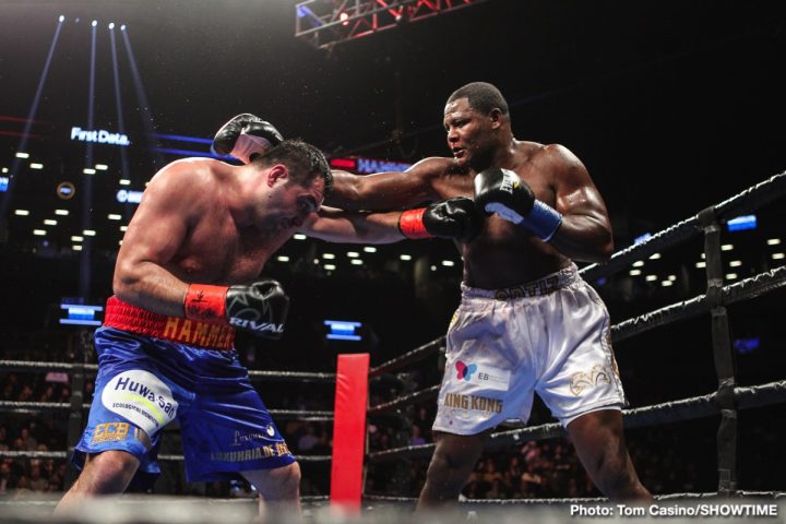 Joshua vs. Ruiz Jr boxing photo