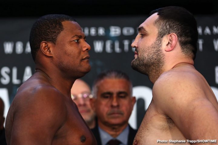 Image: Luis Ortiz vs. Christian Hammer - weigh-in results