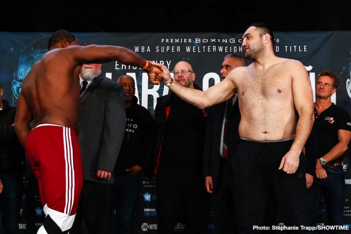 Image: Luis Ortiz vs. Christian Hammer - weigh-in results