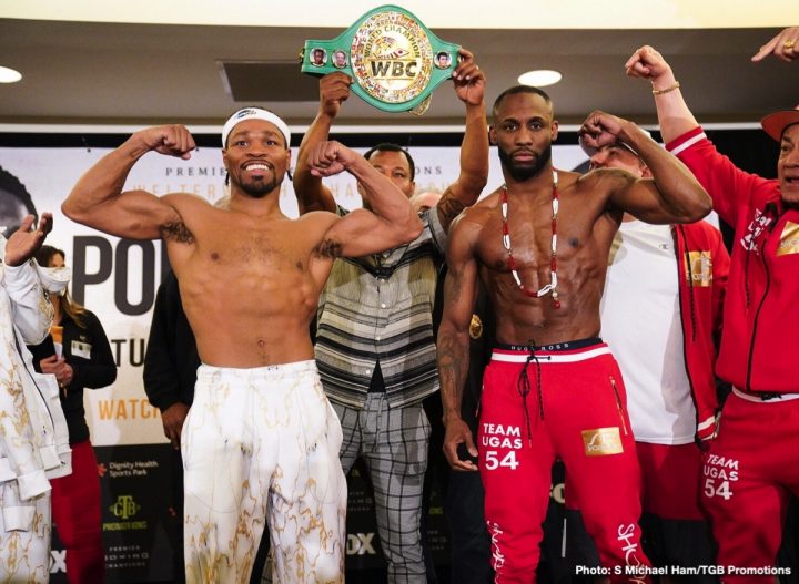 Image: Shawn Porter says "I'm as solid as a rock" after making weight