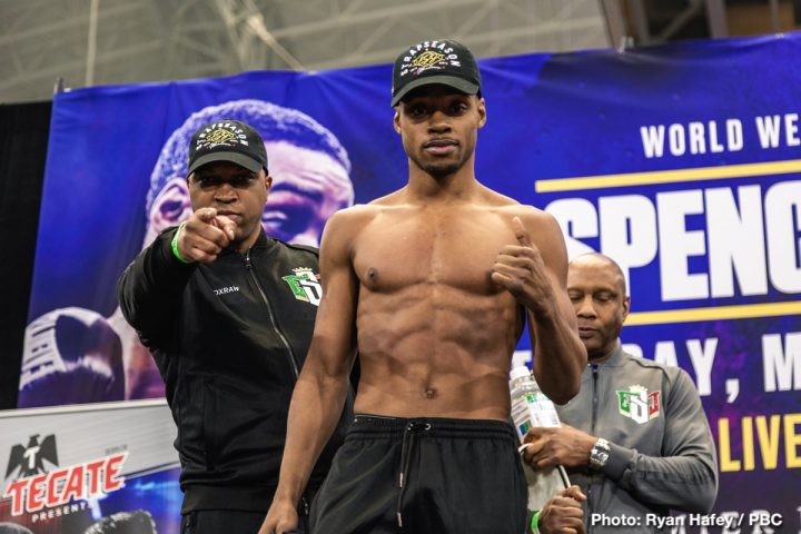 Image: Kenny Porter says Errol Spence is superior to Mikey Garcia in every aspect of the game