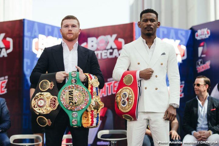 Image: Canelo will be too strong for Jacobs, says Santa Cruz
