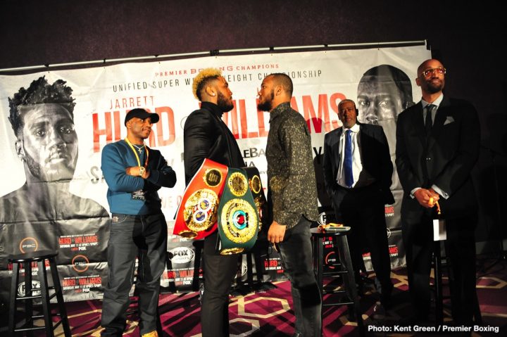 Image: Jarrett Hurd vs. Julian Williams undercard for May 11