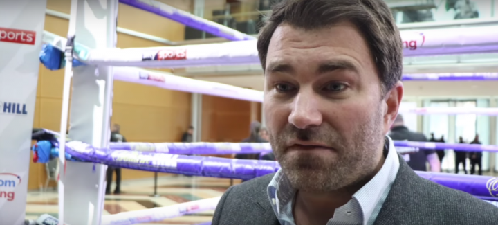 Image: Hearn worried Joshua-Wilder fight could be ruined if one or both lose