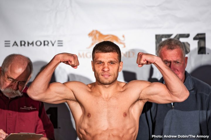Image: Quillin vs. Truax & Derevyanchenko vs. Culcay - official weights