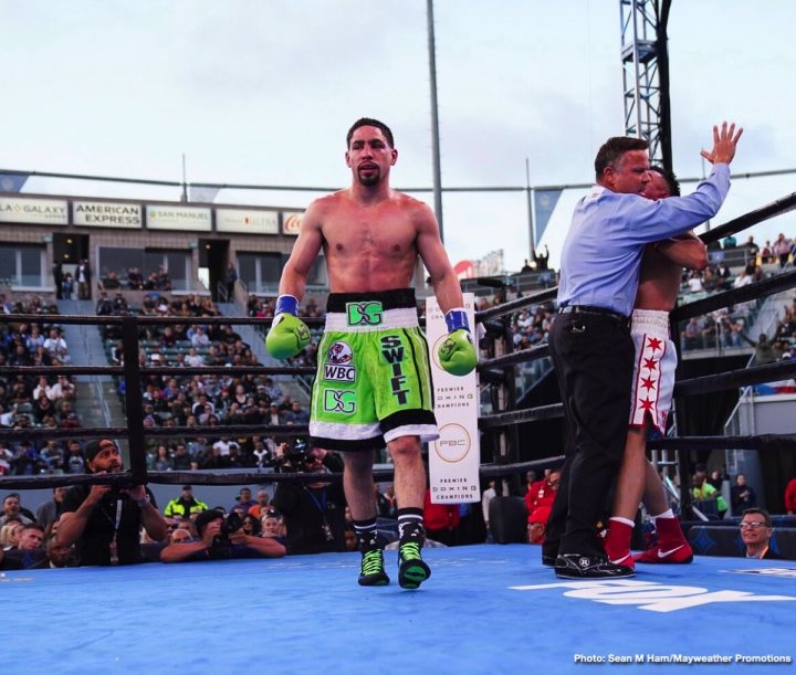 Garcia vs. Granados boxing photo