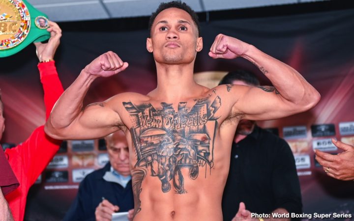 Image: Regis Prograis vs. Kiryl Relikh, Donaire - Young Official Weights