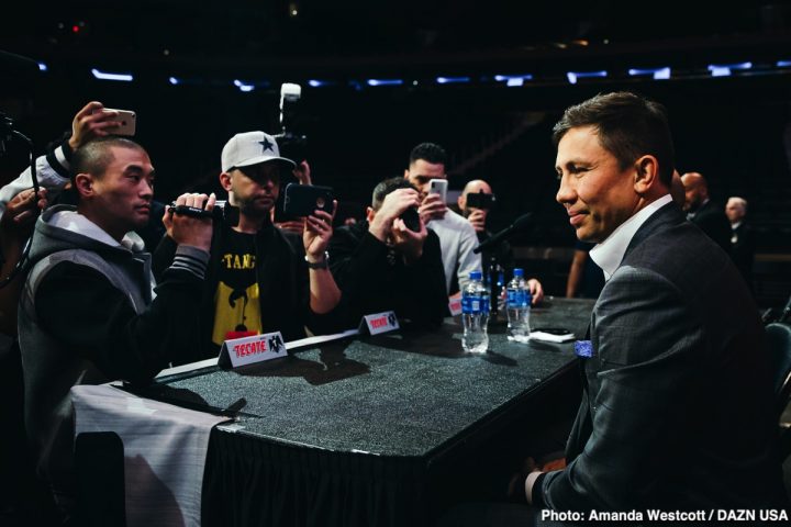 Image: GGG: I'm hoping to fight Canelo again title or not