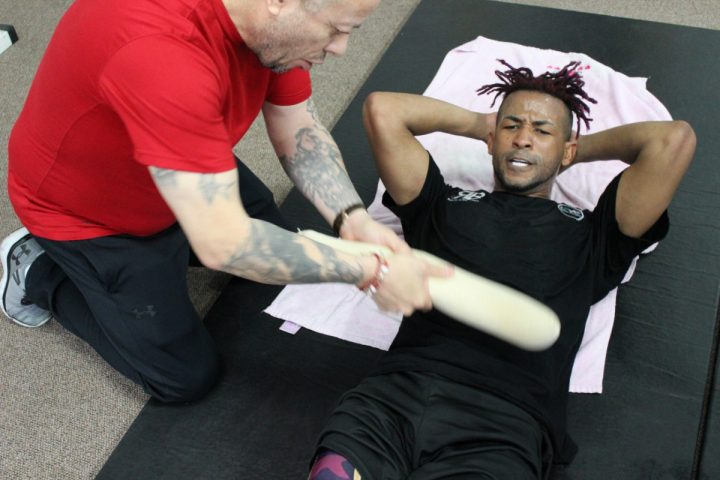 Image: Rances Barthelemy training camp quotes & photos for April 27