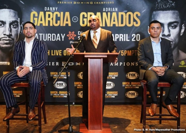 Garcia vs. Granados boxing photo