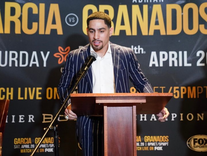 Image: Danny Garcia: 'I'm going to beat Adrian Granados in style'