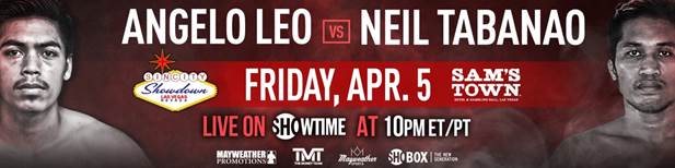 Image: Angelo Leo & Neil Tabanao talk training camp in preparing for Friday, April 5 on Shobox