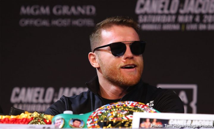 Image: Canelo: I'm going for the knockout against Jacobs