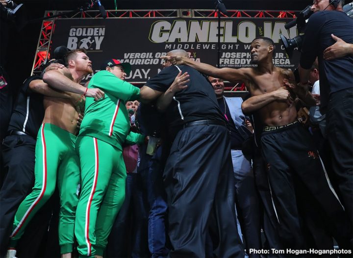 Image: Canelo Alvarez vs. Daniel Jacobs - Official Weigh-In Results