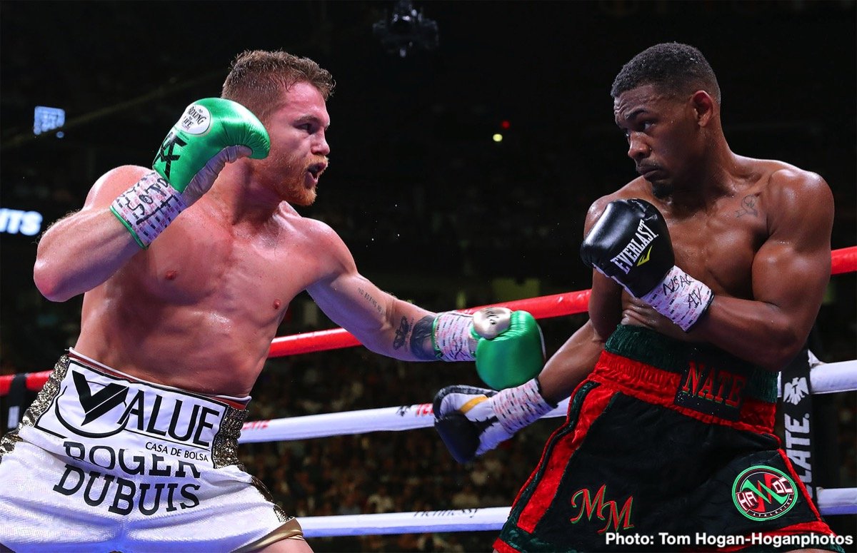 Image: Canelo vs. Smith at the Alamodome in San Antonio, Texas