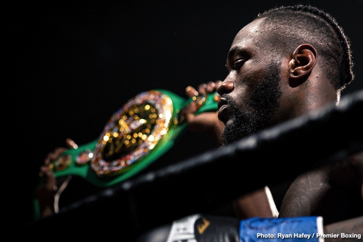 Image: Hearn wants "colossal" Deontay Wilder vs. Dillian Whyte stadium fight in 2021