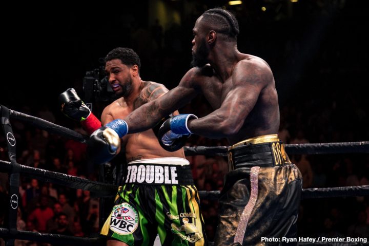 Image: Deontay Wilder: 'Tyson Fury contract is signed,' fight comes after Luis Ortiz