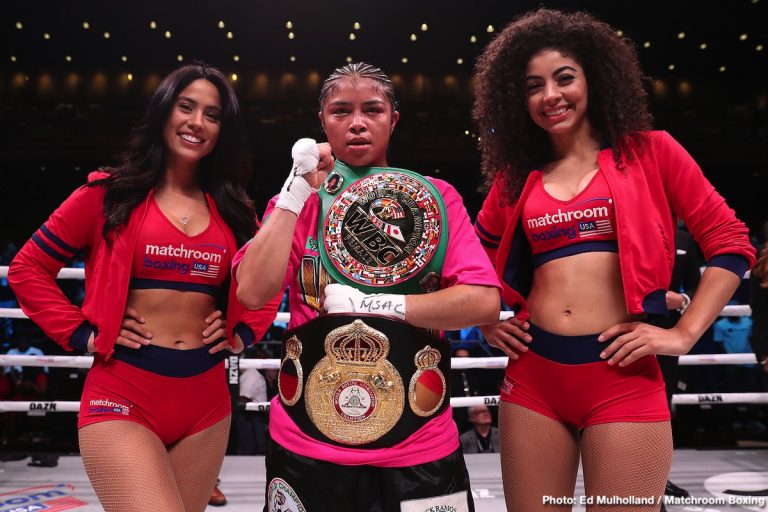 Image: Jessica McCaskill: ‘I'm expecting to knock out Cecilia Braekhus’