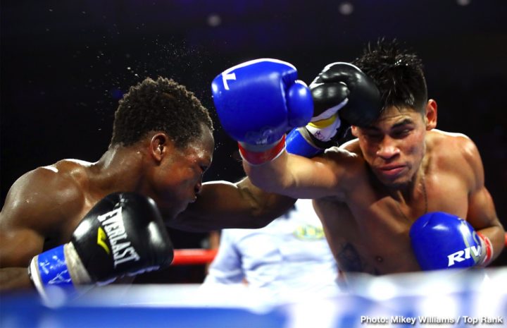 Image: Emanuel Navarrete stops Isaac Dogboe - Live Results