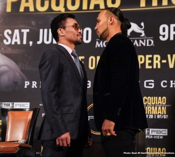 Image: Ellerbe warns Thurman about Pacquiao; "It's a little different" with Manny