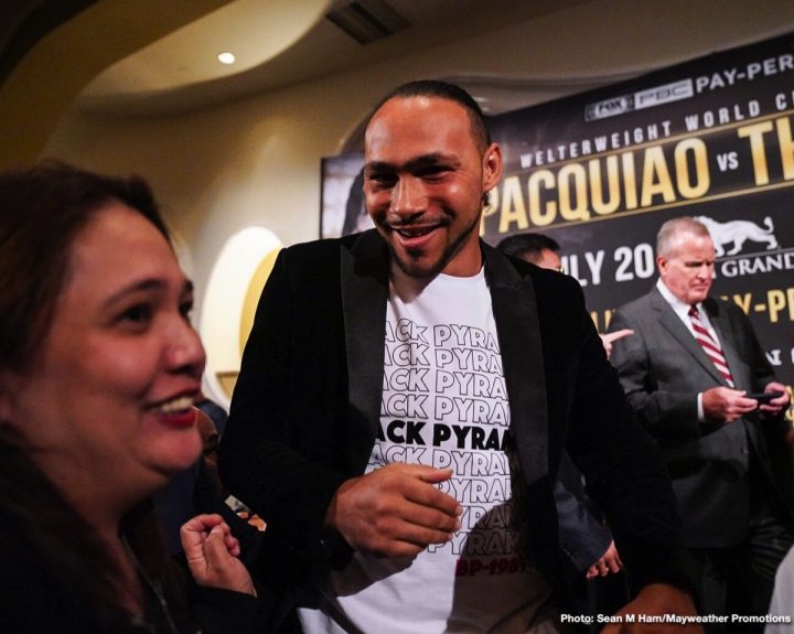 Image: Thurman: 'Pacquiao won't win one round against me'