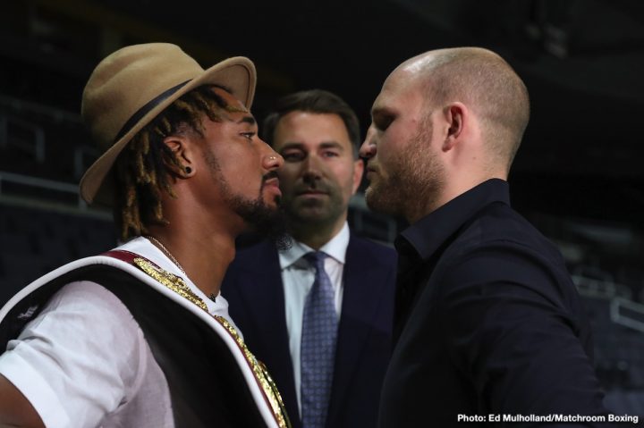 Image: Andrade and Sulecki meet up for June 29 fight on DAZN