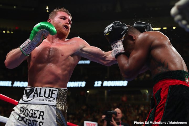 Image: Canelo Alvarez vs. Daniel Jacobs watched by 1.2M viewers on DAZN