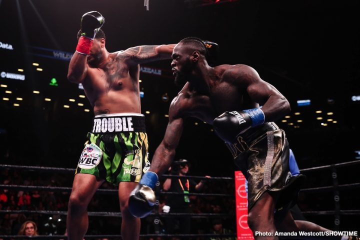 Image: Who's next for Deontay Wilder?