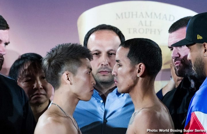 Image: Inoue vs. Rodriguez, Taylor vs Baranchyk Weigh In Results & Photos