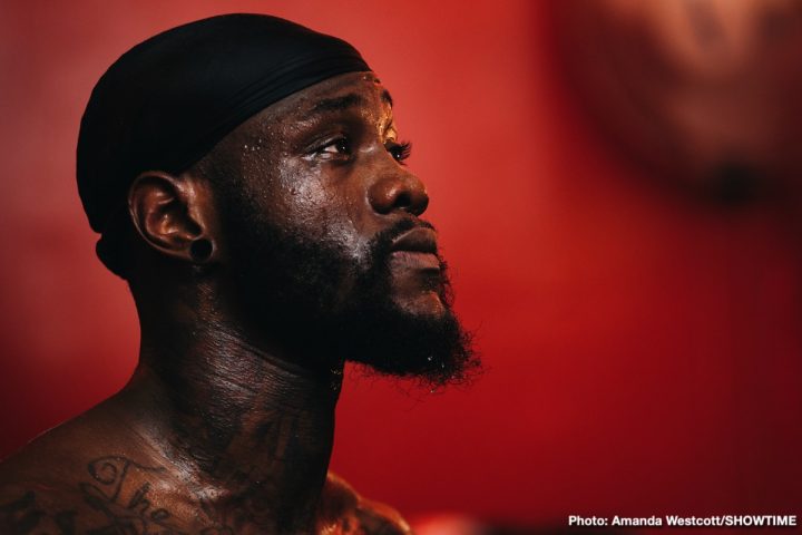 Image: Deontay Wilder on Dominic Breazeale: “His life is on the line for this fight”