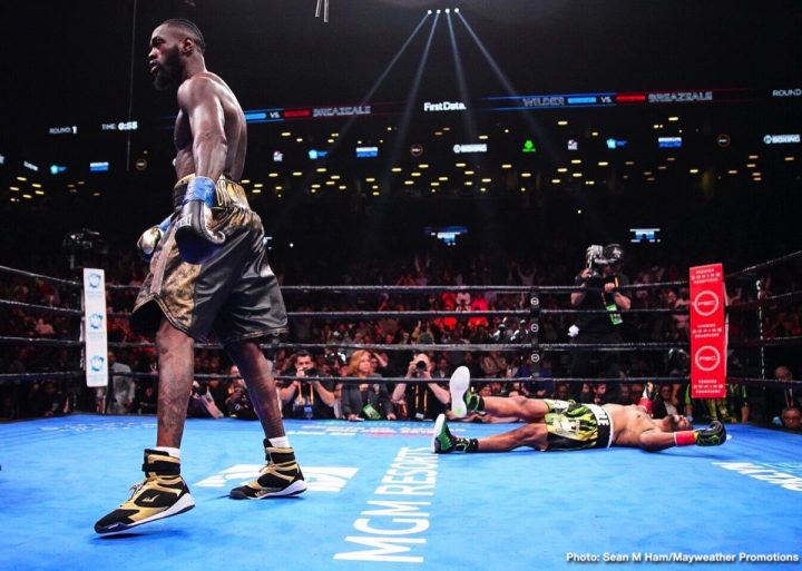Image: Deontay Wilder says Anthony Joshua fight still there