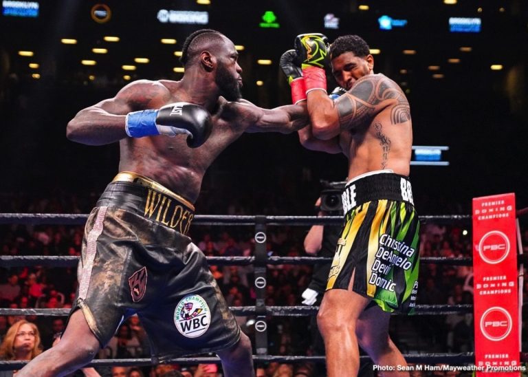 Image: Deontay Wilder defends against Luis Ortiz on November 23 on Fox PPV