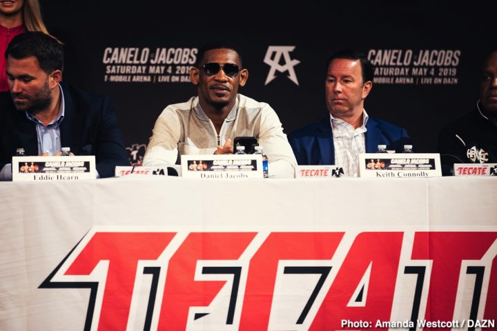 Image: Hearn says he'll pay Jacobs' weight penalty for Canelo fight