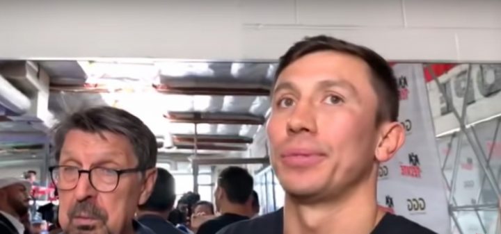Image: Golovkin not interested in Saunders or Andrade fights