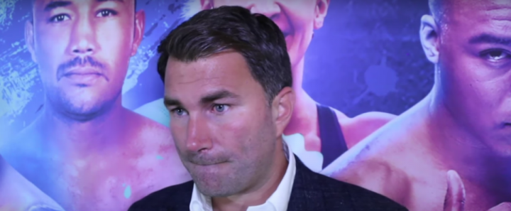 Image: Hearn lists Joshua’s options for December fight