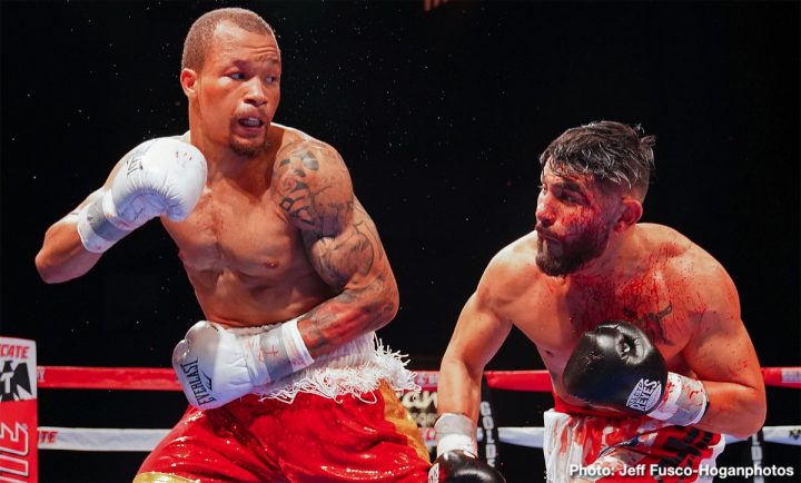 Image: Boxing Results: D'mitrius Ballard And Elias Espadas Fight To A No Decision