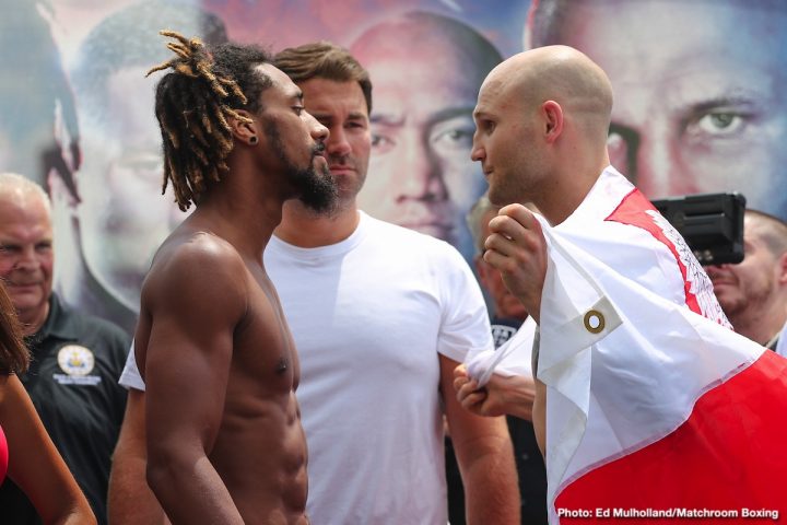 Image: Demetrius Andrade vs. Maciej Sulecki, Parker vs Leapai Official Weights & Photos